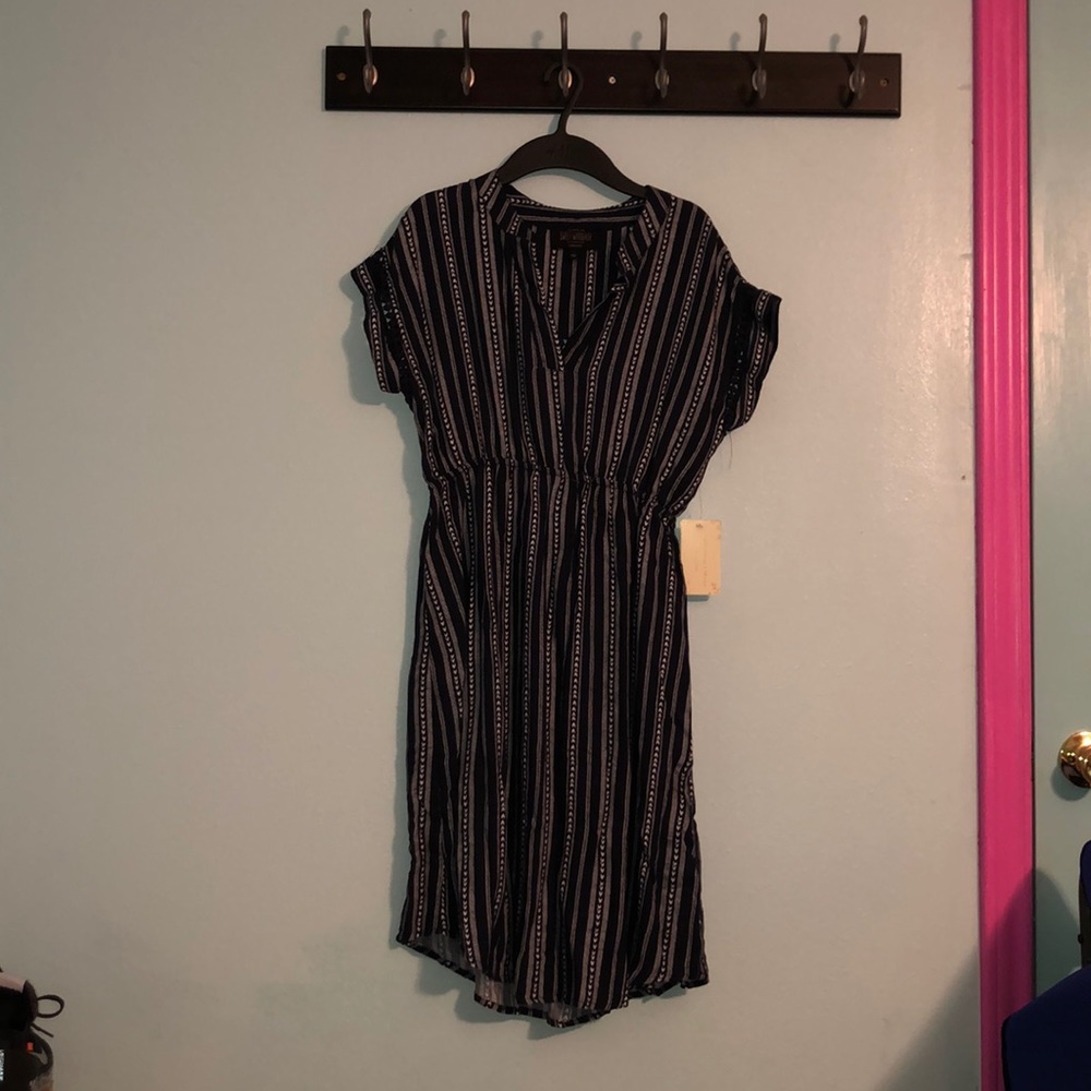 Navy blue dress